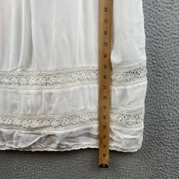 New BCBGeneration Women's Crochet Strap Open Back Short Sundress size M - Picture 11 of 14